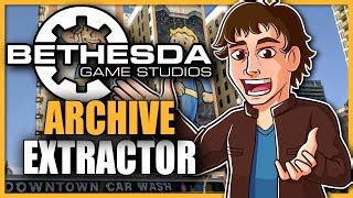 bethesda archive extractor skyrim